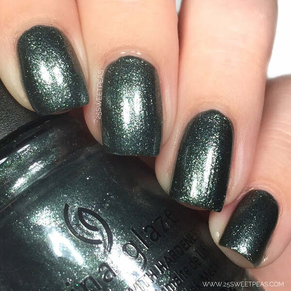 Nail polish swatch / manicure of shade China Glaze Vest Friends