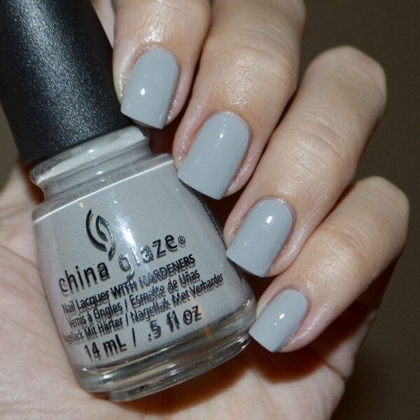 Nail polish swatch / manicure of shade China Glaze Street Style Princess