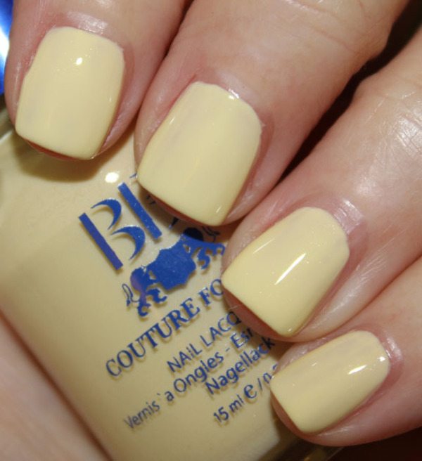 Nail polish swatch / manicure of shade BB Couture Honey Bunny