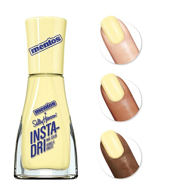 Nail polish swatch / manicure of shade Sally Hansen Insta-Dri You're the Zest