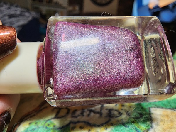 Nail polish swatch / manicure of shade Cirque Colors Fizzy Lifting Drink