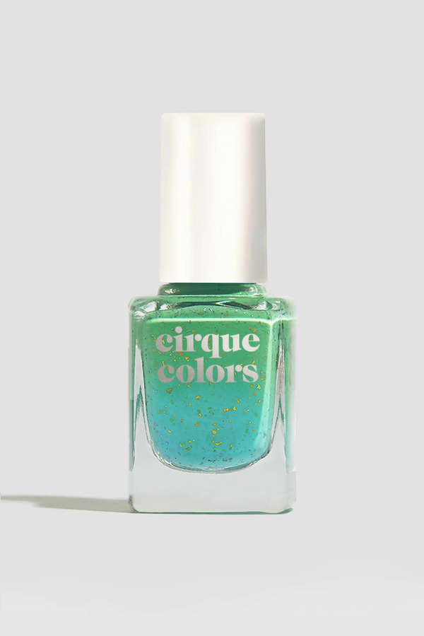 Nail polish swatch / manicure of shade Cirque Colors Magic Turquoise