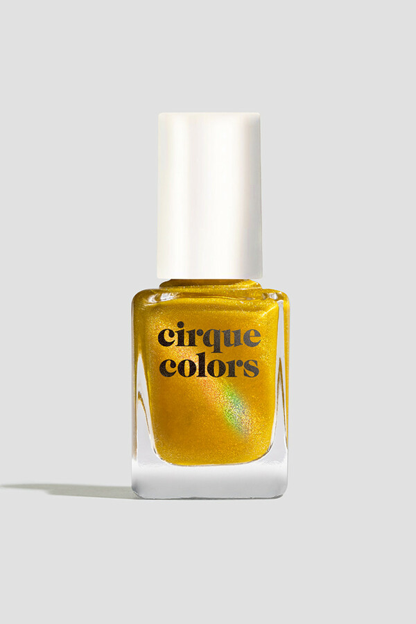 Nail polish swatch / manicure of shade Cirque Colors Sparkling Yuzu