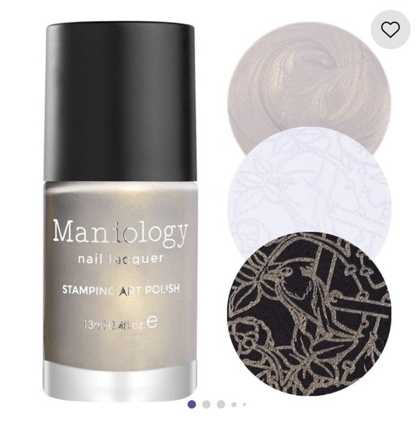 Nail polish swatch / manicure of shade Maniology Renaissance