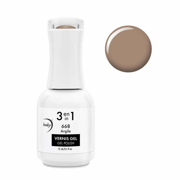 Nail polish swatch / manicure of shade Looky Argile