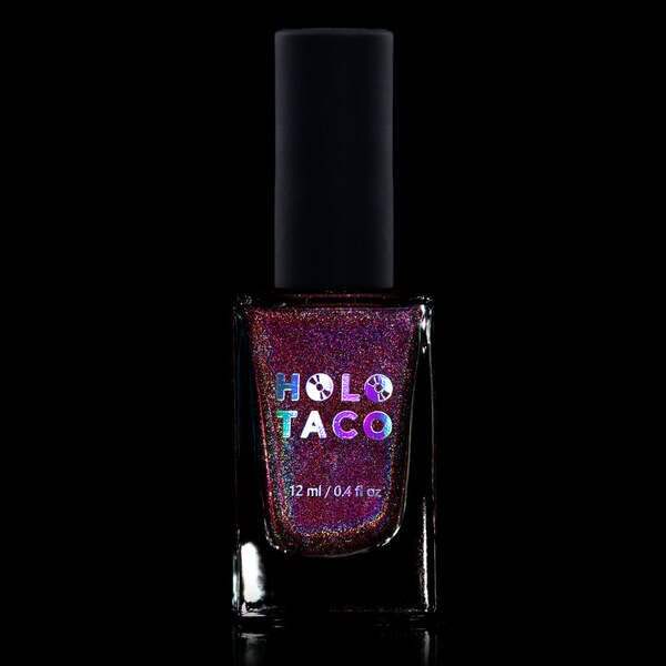 Nail polish swatch / manicure of shade Holo Taco Dead Petals