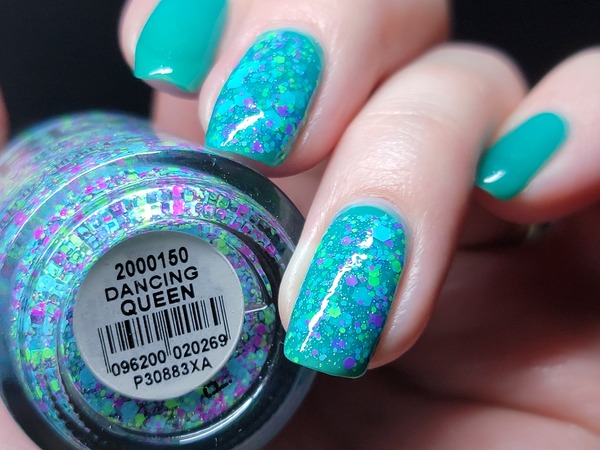 Nail polish swatch / manicure of shade Orly Dancing Queen