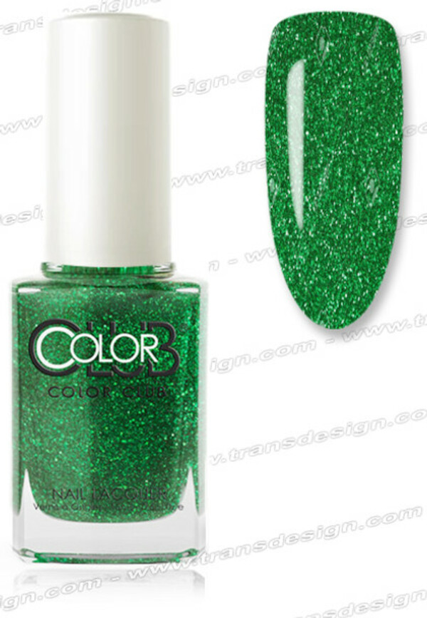 Nail polish swatch / manicure of shade Color Club Object of Envy