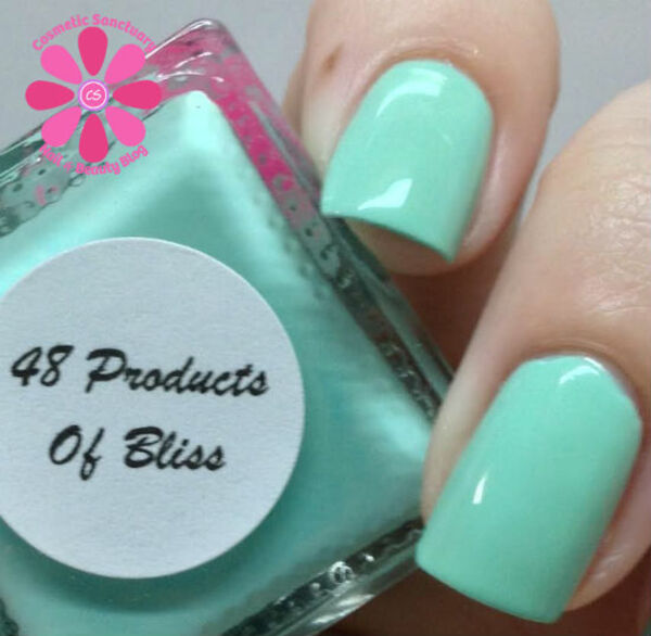 Nail polish swatch / manicure of shade SuperChic Lacquer 48 Products of Bliss