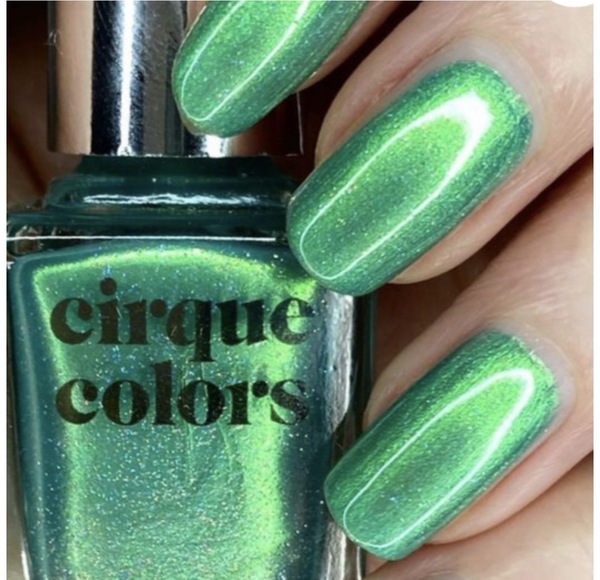 Nail polish swatch / manicure of shade Cirque Colors Wild Earth