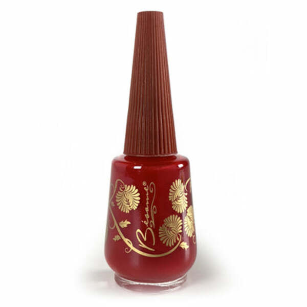 Nail polish swatch / manicure of shade Bésame Cosmetics Red Velvet