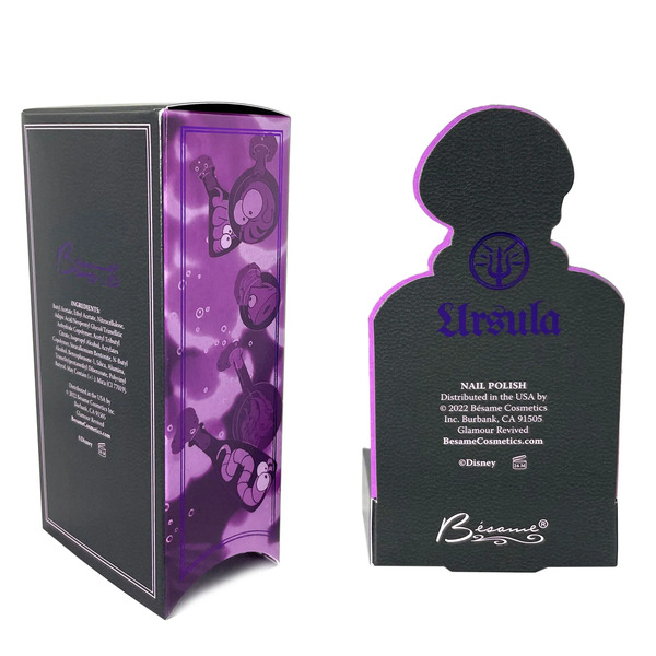 Nail polish swatch / manicure of shade Bésame Cosmetics Ursula