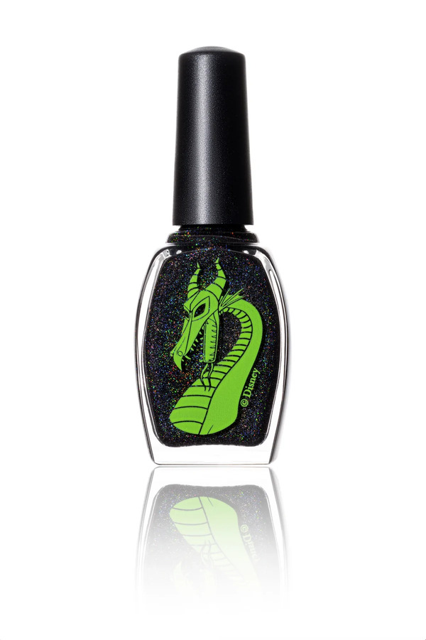 Nail polish swatch / manicure of shade Bésame Cosmetics Maleficent