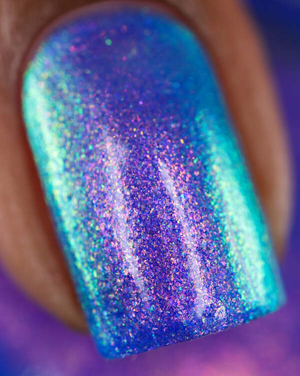 Nail polish swatch / manicure of shade Mooncat Mercury's Tears