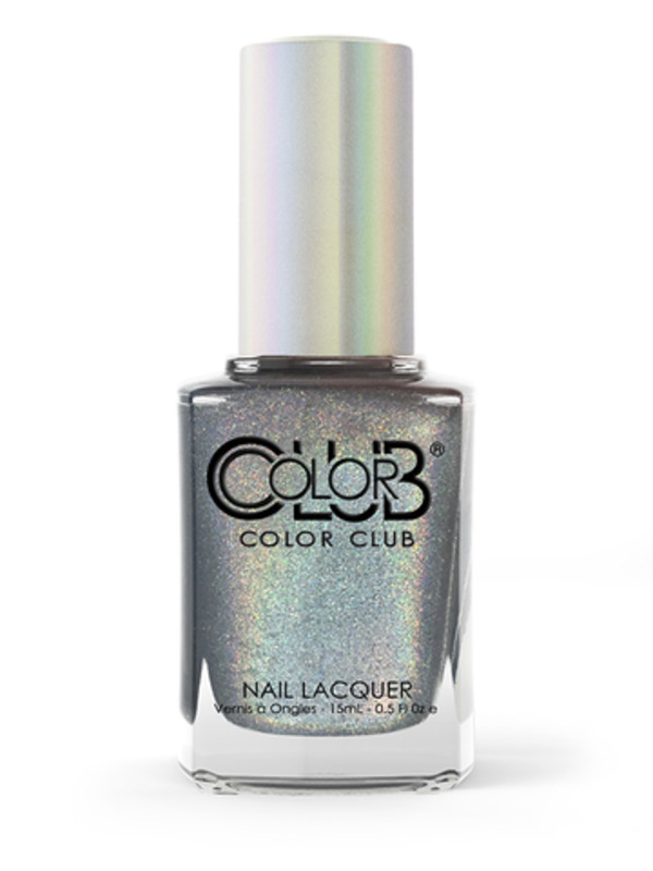 Nail polish swatch / manicure of shade Color Club Beg, Borrow, and Steel