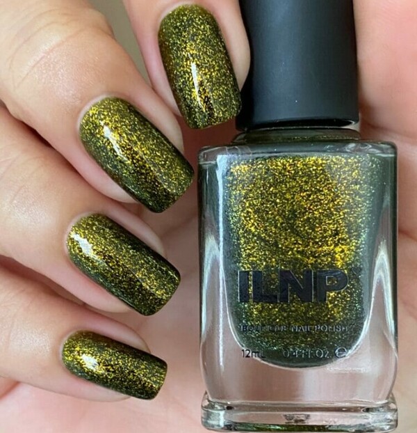 Nail polish swatch / manicure of shade I Love Nail Polish Olive Grove