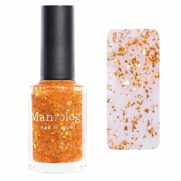 Nail polish swatch / manicure of shade Maniology Honeypot