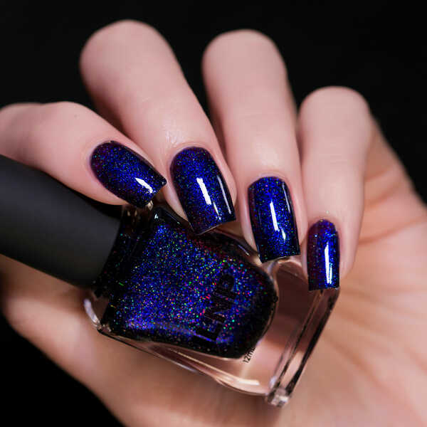 Nail polish swatch / manicure of shade I Love Nail Polish Nocturnal