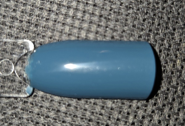 Nail polish swatch / manicure of shade Sally Hansen complete salon manicure Jungle Gem