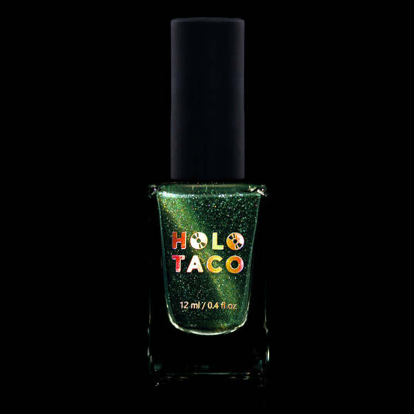 Nail polish swatch / manicure of shade Holo Taco Wicked Potion