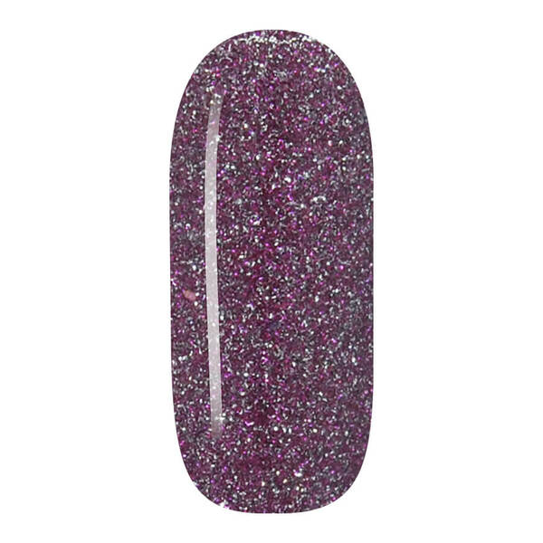 Nail polish swatch / manicure of shade Sparkle and Co. Plum Artistry