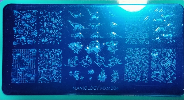 Nail polish swatch / manicure of shade Maniology MxM 004