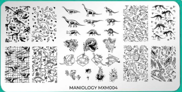 Nail polish swatch / manicure of shade Maniology MxM 004