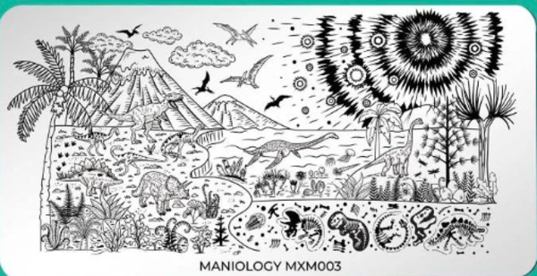 Nail polish swatch / manicure of shade Maniology MxM 003