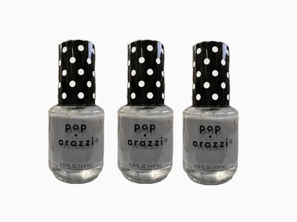 Nail polish swatch / manicure of shade Pop-arazzi Mink it Over