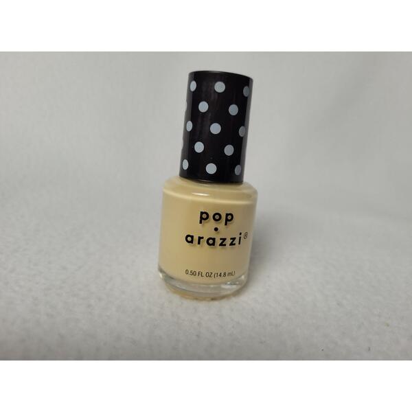 Nail polish swatch / manicure of shade Pop-arazzi Butter Him Up