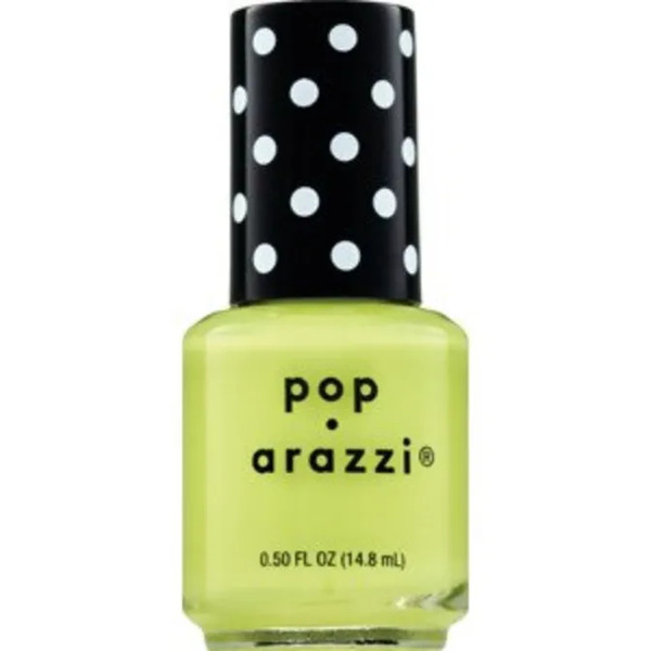 Nail polish swatch / manicure of shade Pop-arazzi Prime of Lime