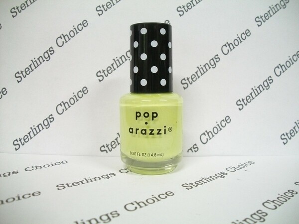 Nail polish swatch / manicure of shade Pop-arazzi Prime of Lime