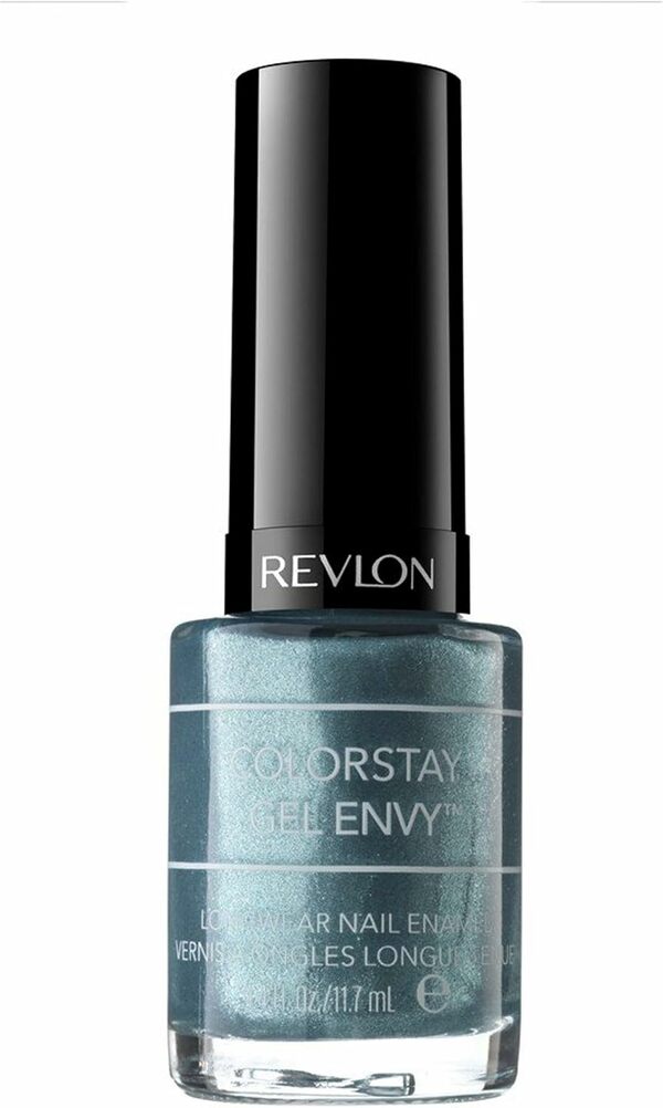 Nail polish swatch / manicure of shade Revlon Sky's the Limit