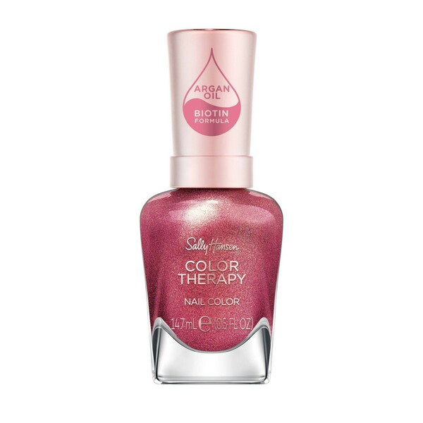 Nail polish swatch / manicure of shade Sally Hansen Pomegratitude