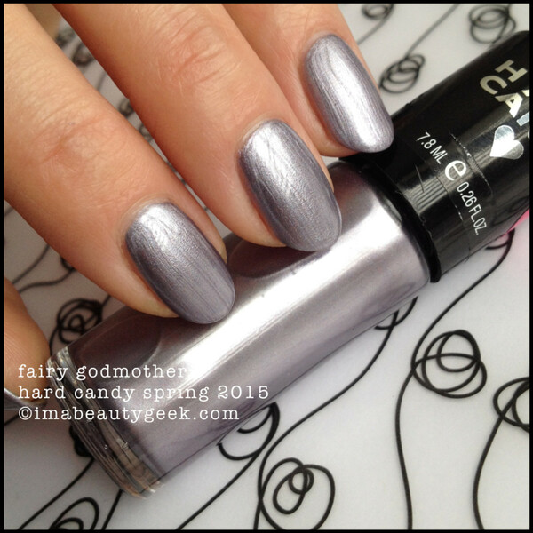 Nail polish swatch / manicure of shade Hard Candy Fairy Godmother