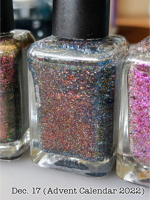 Nail polish swatch / manicure of shade Cadillacquer Dec 17