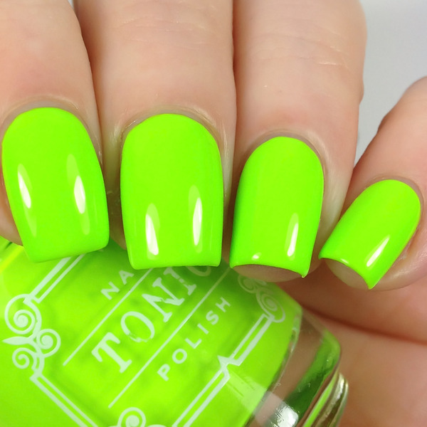 Nail polish swatch / manicure of shade Tonic Polish Ectoplasm