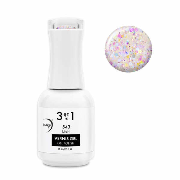 Nail polish swatch / manicure of shade Looky Litchi