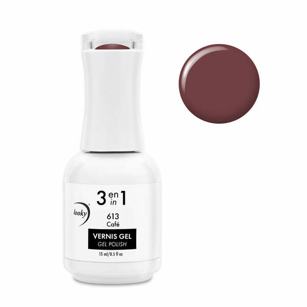 Nail polish swatch / manicure of shade Looky Cafe