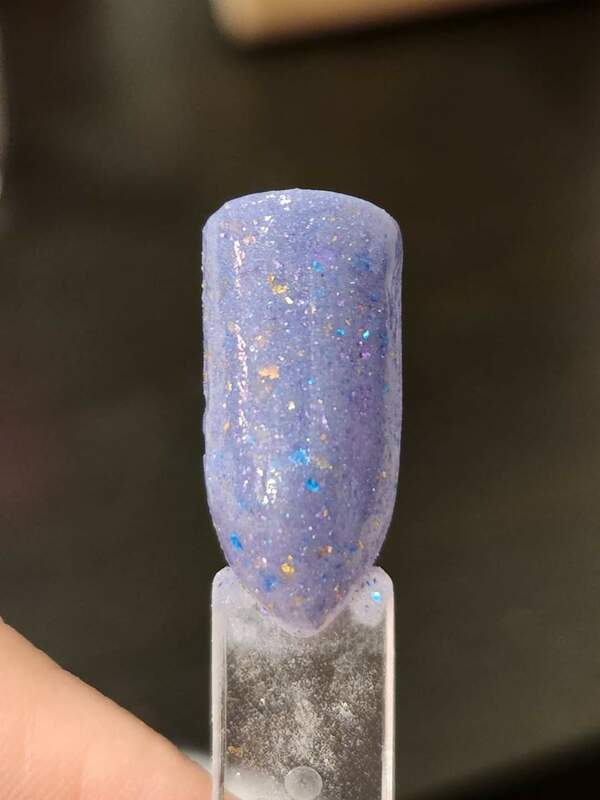 Nail polish swatch / manicure of shade Revel 2022 Cyber Monday Freebie