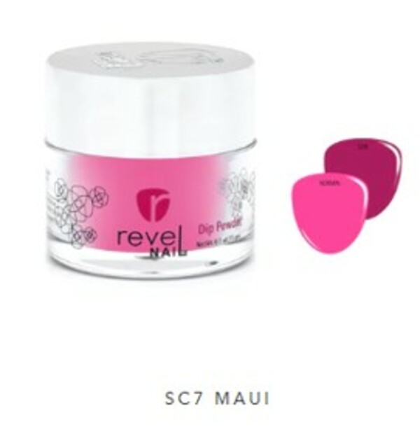 Nail polish swatch / manicure of shade Revel Maui