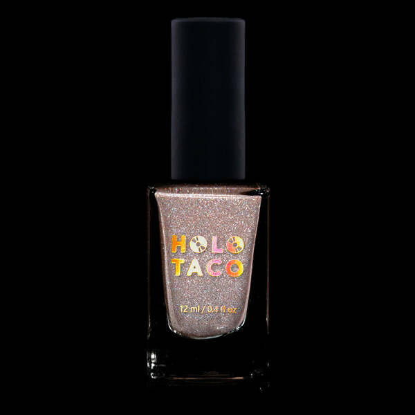 Nail polish swatch / manicure of shade Holo Taco Oat Couture