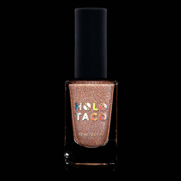 Nail polish swatch / manicure of shade Holo Taco Blushed Ice