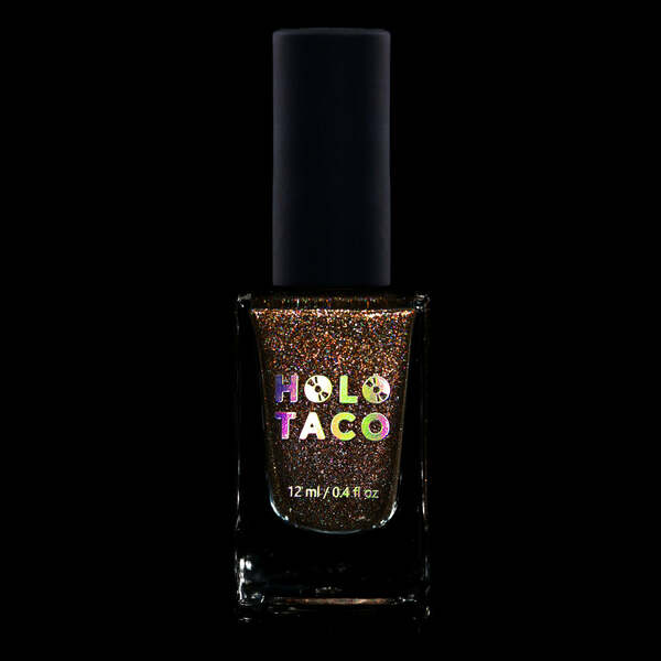 Nail polish swatch / manicure of shade Holo Taco Need I Say Mocha