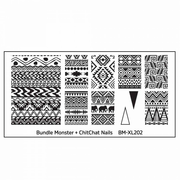 Nail polish swatch / manicure of shade Bundle Monster Chit Chat Nails