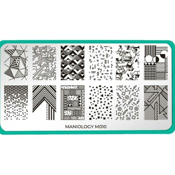 Nail polish swatch / manicure of shade Maniology Shape Up