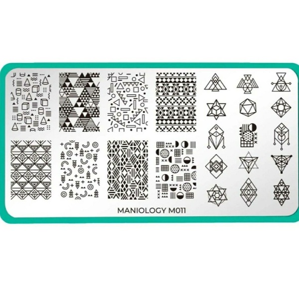 Nail polish swatch / manicure of shade Maniology Dimentional