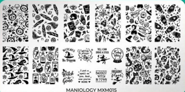 Nail polish swatch / manicure of shade Maniology The Witching Hour