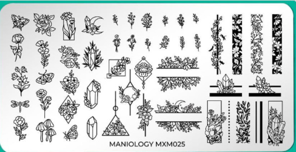 Nail polish swatch / manicure of shade Maniology Prisms