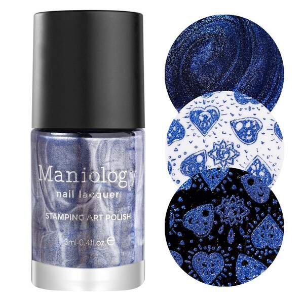 Nail polish swatch / manicure of shade Maniology Cauldron